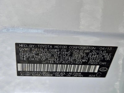 2013 Lexus LS 460 4dr Sdn RWD