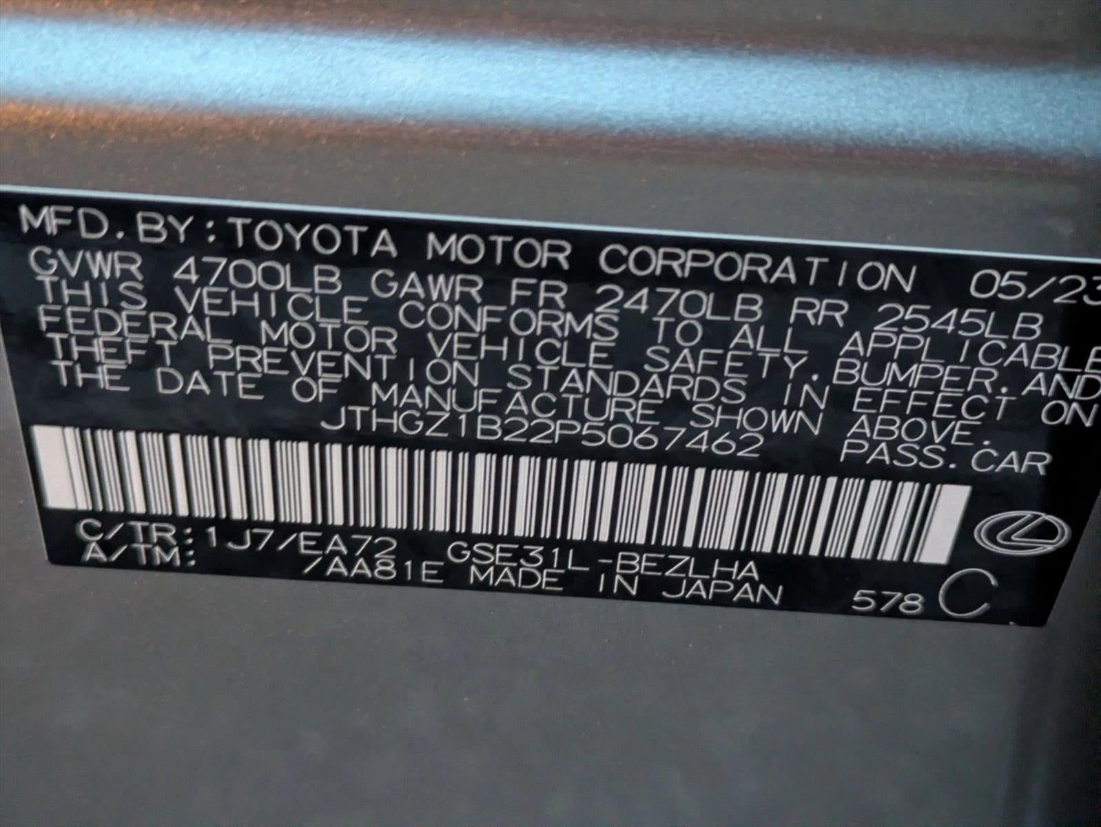 2023 Lexus IS 350 F SPORT RWD