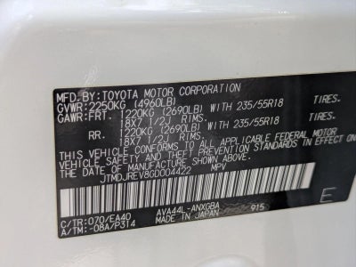 2016 Toyota RAV4 Hybrid AWD 4dr Limited (Natl)