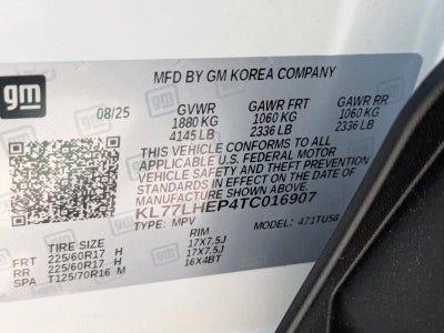 2026 Chevrolet Trax FWD 4dr LT