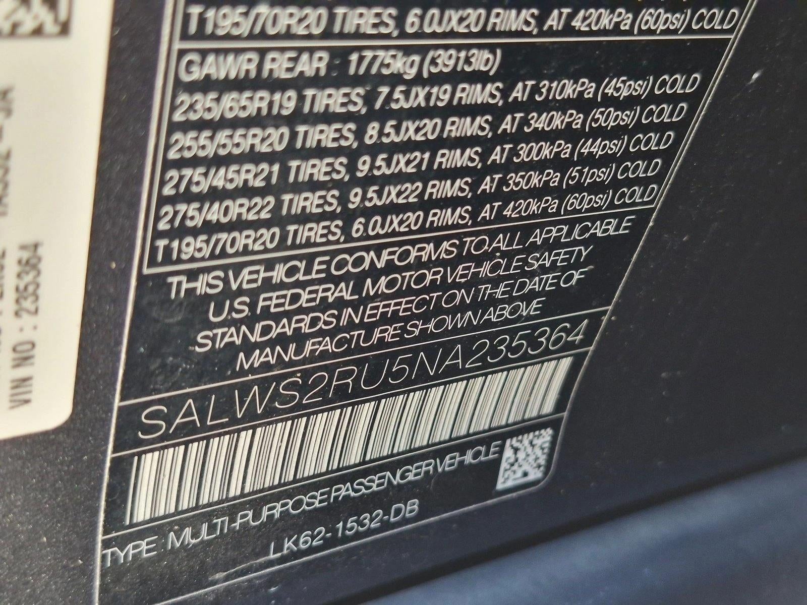 2022 Land Rover Range Rover Sport Turbo i6 MHEV HST