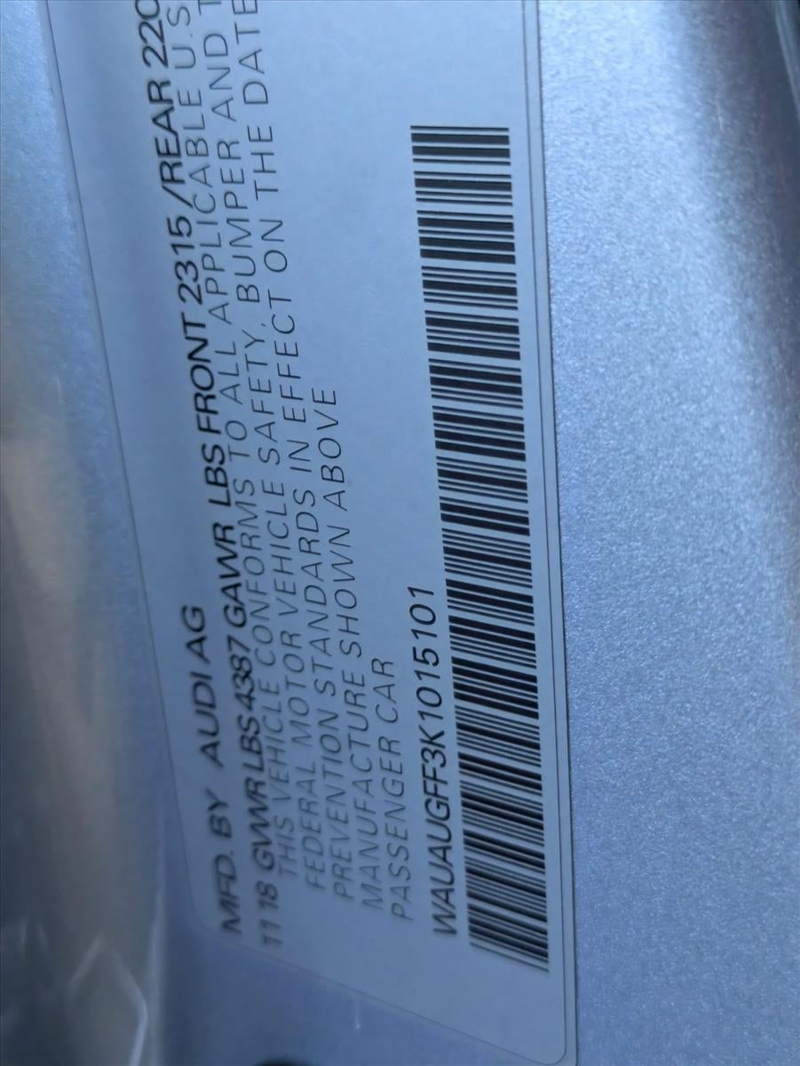 2019 Audi A3 Sedan Premium 40 TFSI
