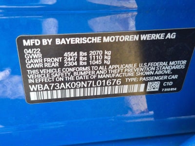 2022 BMW 228i xDrive Gran Coupe
