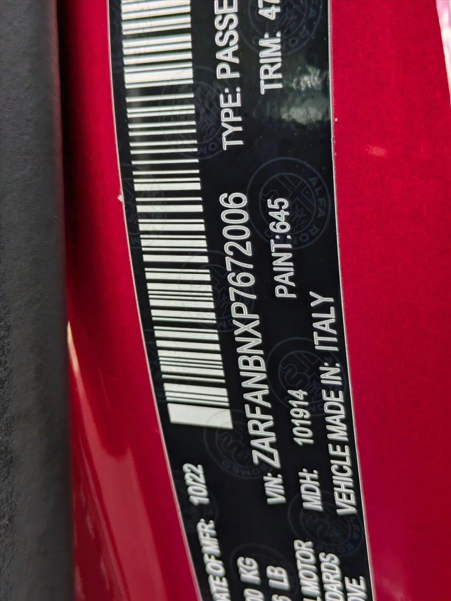 2023 Alfa Romeo Giulia Veloce AWD