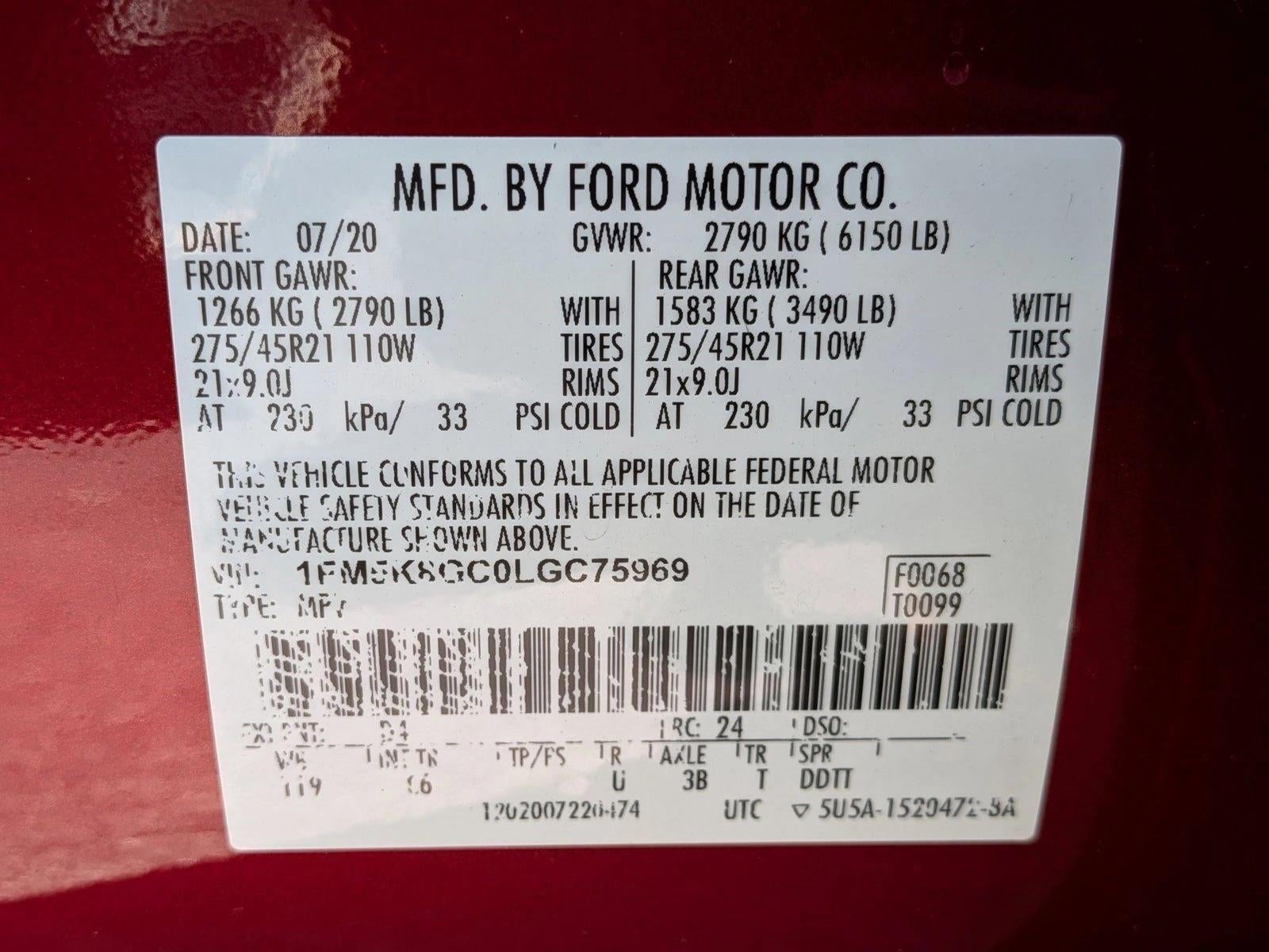 2020 Ford Explorer ST 4WD