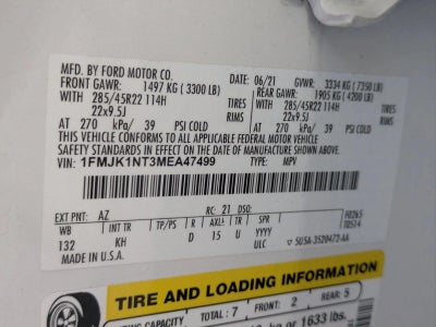 2021 Ford Expedition Max King Ranch 4x2