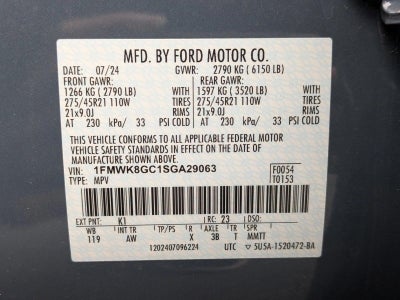 2025 Ford Explorer ST 4WD