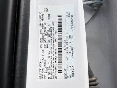 2019 Ford F-150 XL 2WD SuperCrew 5.5' Box STX