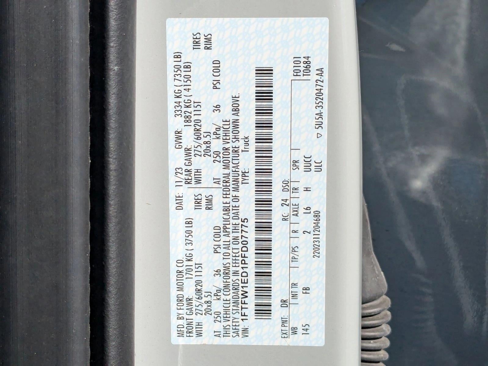 2023 Ford F-150 XLT 4WD SuperCrew 5.5' Box