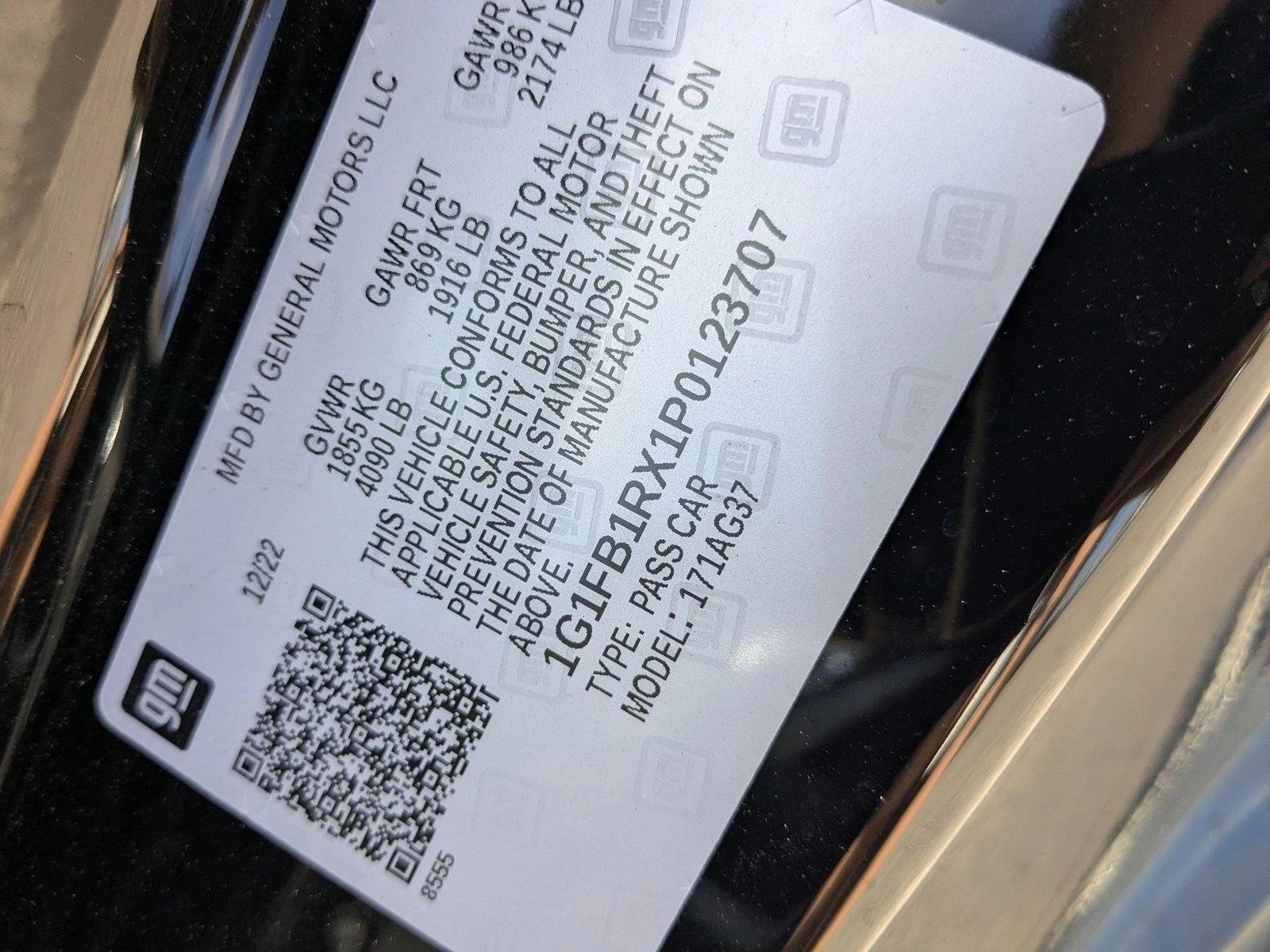 2023 Chevrolet Camaro 2dr Coupe 1LS