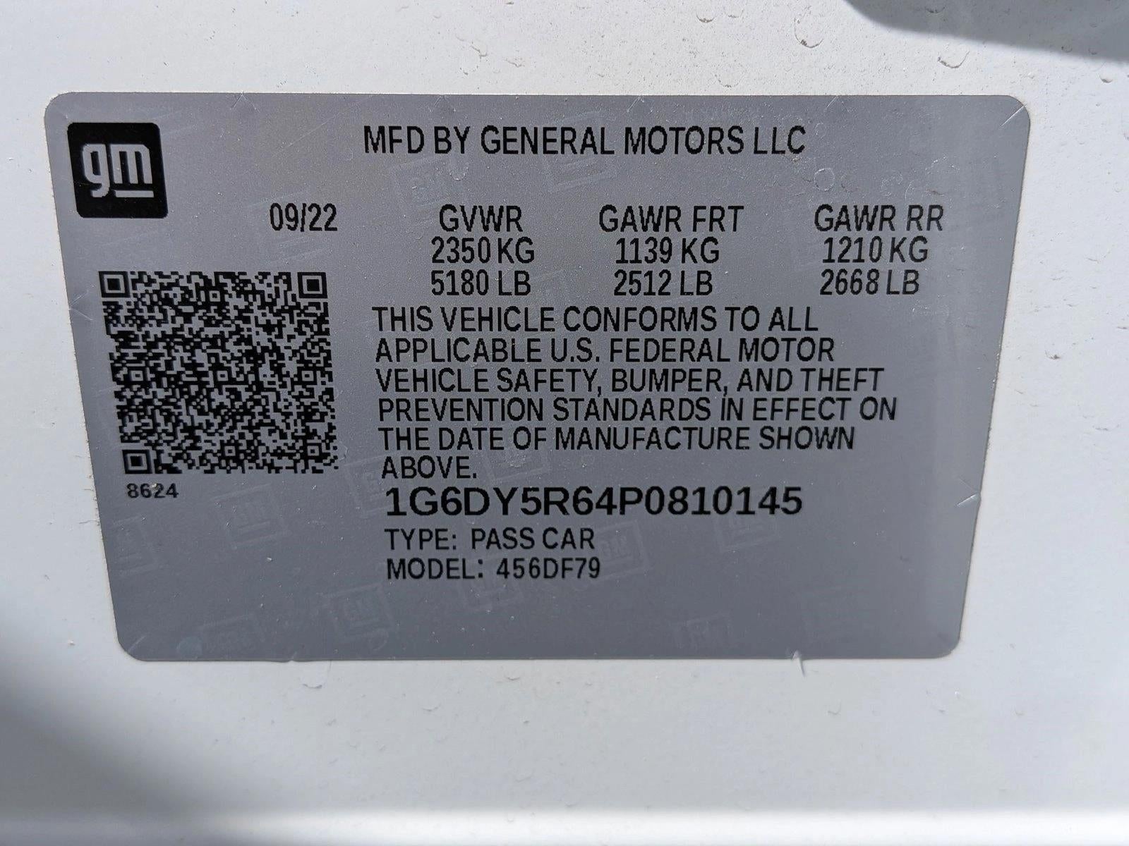 2023 Cadillac CT5-V 4dr Sdn Blackwing