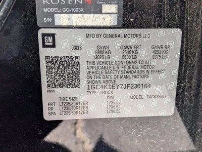 2018 Chevrolet Silverado 3500 HD Crew Cab Long Box 4-Wheel Drive High Country