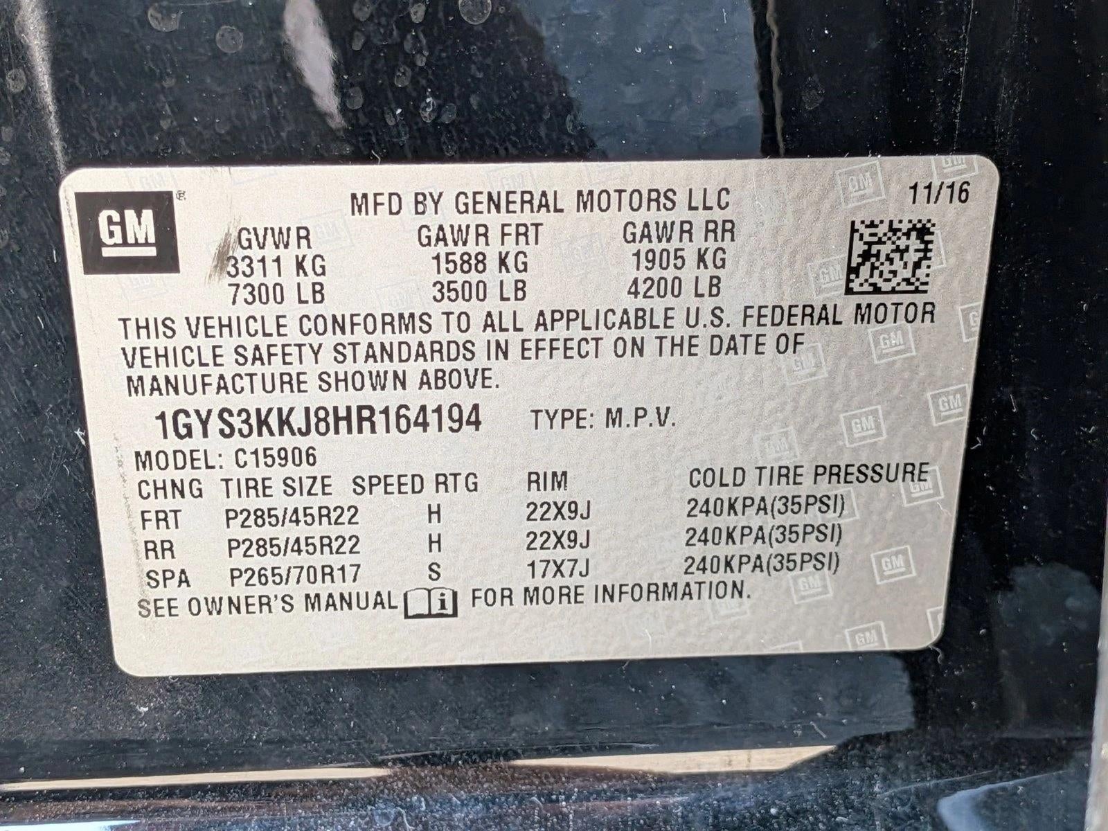 2017 Cadillac Escalade ESV RWD Platinum