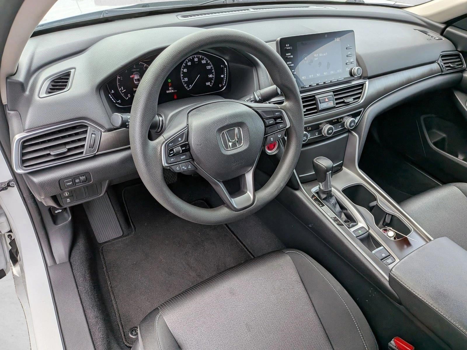 2019 Honda Accord Sedan LX 1.5T CVT
