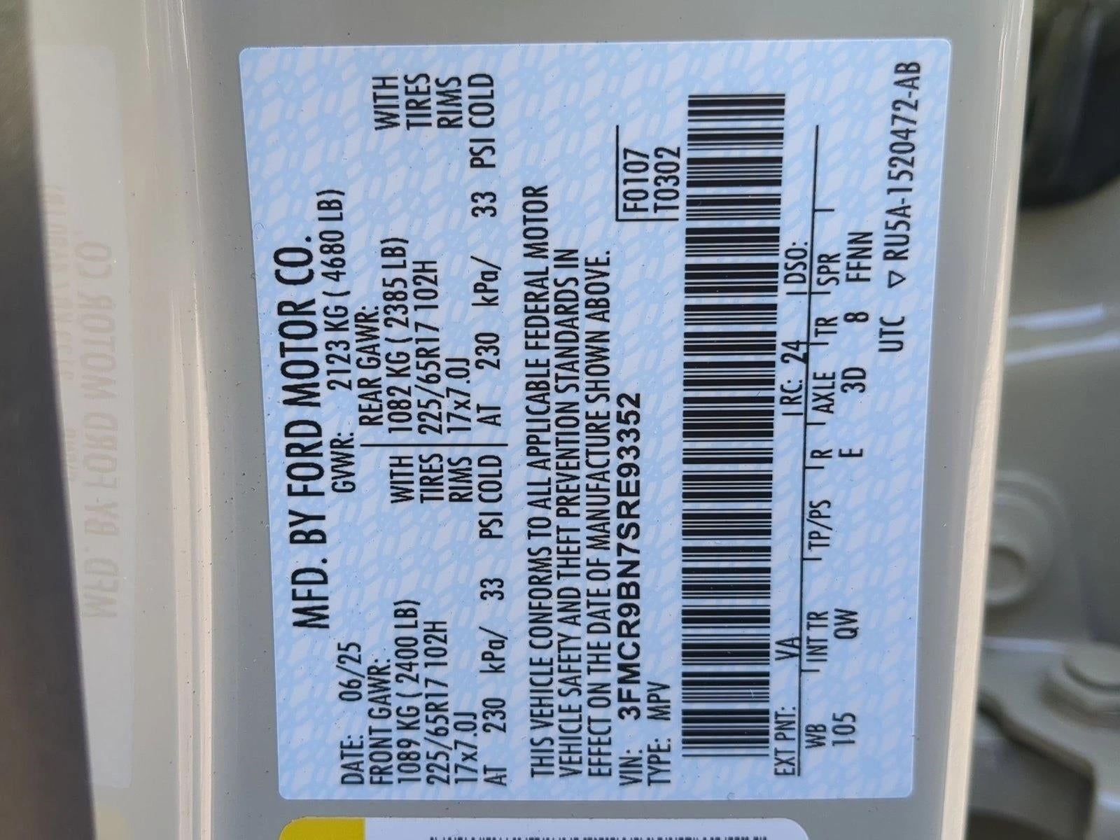 2025 Ford Bronco Sport Big Bend 4x4