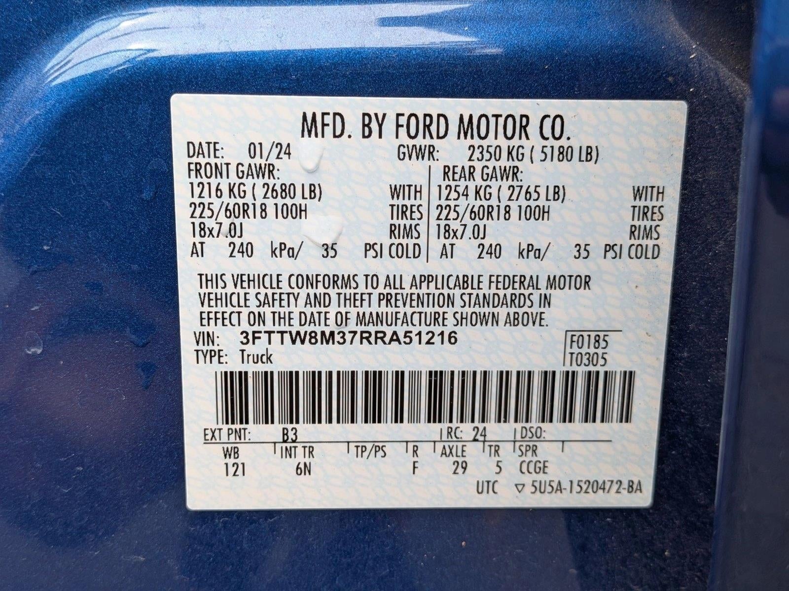 2024 Ford Maverick LARIAT FWD SuperCrew