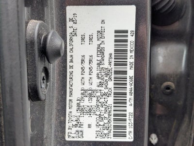 2019 Toyota Tacoma 2WD 2WD SR5 Double Cab 5' Bed V6 AT (GS)