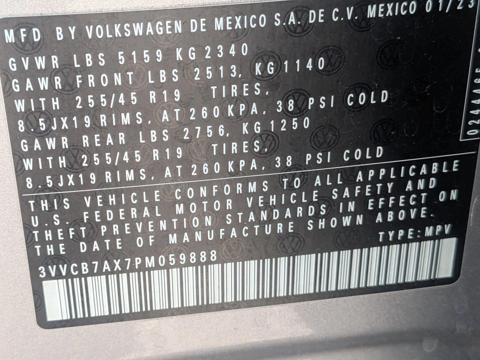 2023 Volkswagen Tiguan 2.0T SE R-Line Black FWD