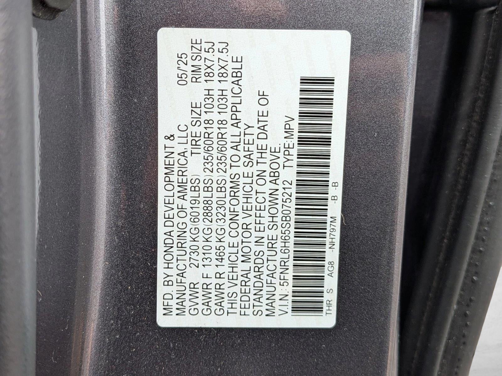 2025 Honda Odyssey EX-L Auto