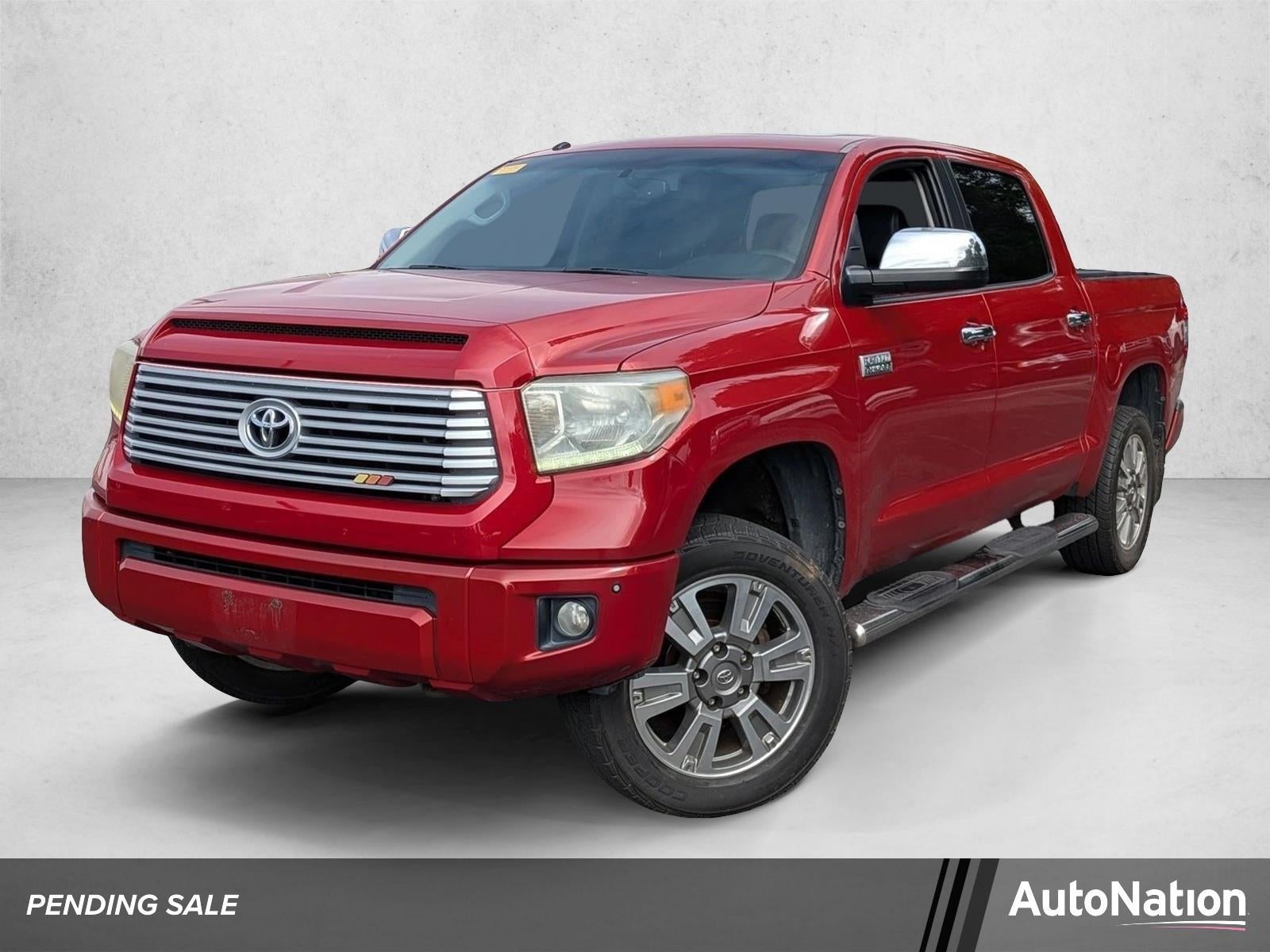 2014 Toyota Tundra 4WD Truck 4WD CrewMax Short Bed 5.7L FFV Platinum (Natl)