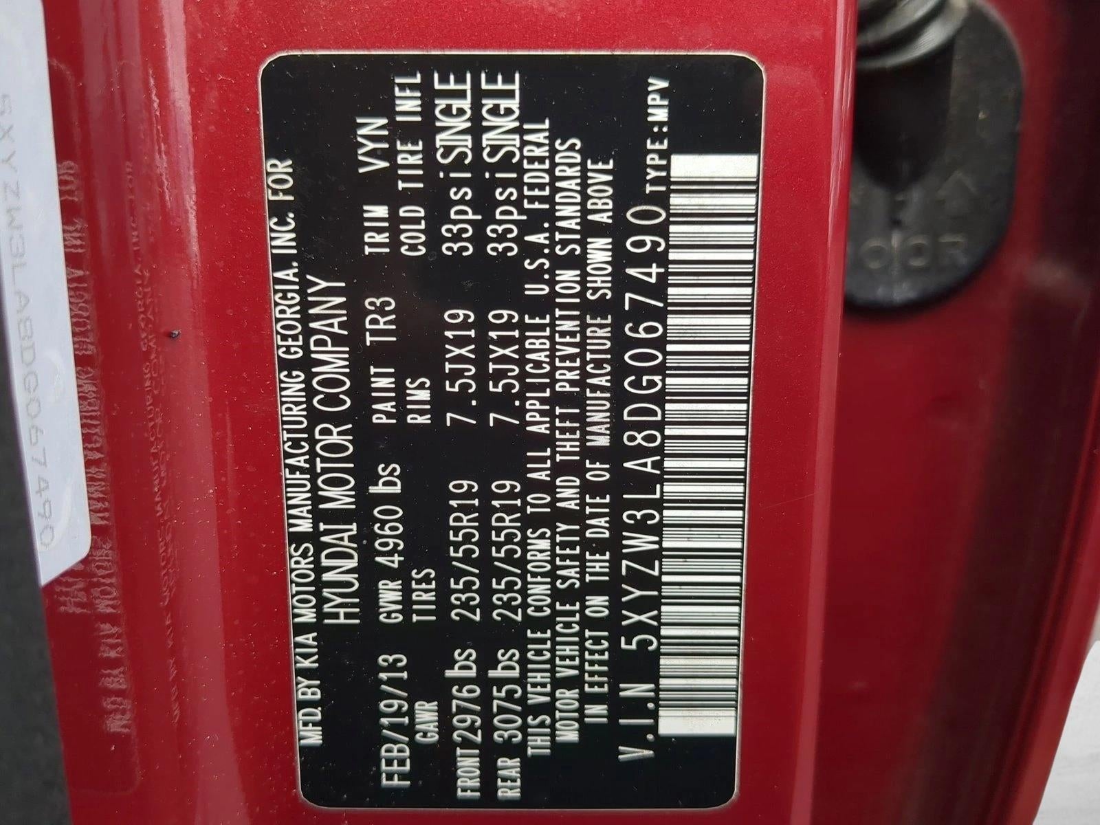 2013 Hyundai SANTA FE FWD 4dr 2.0T Sport