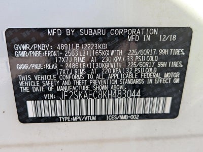 2019 Subaru Forester 2.5i Premium