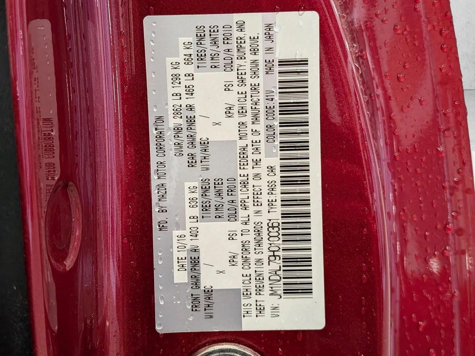 2017 Mazda Mazda MX-5 Miata RF Club Manual