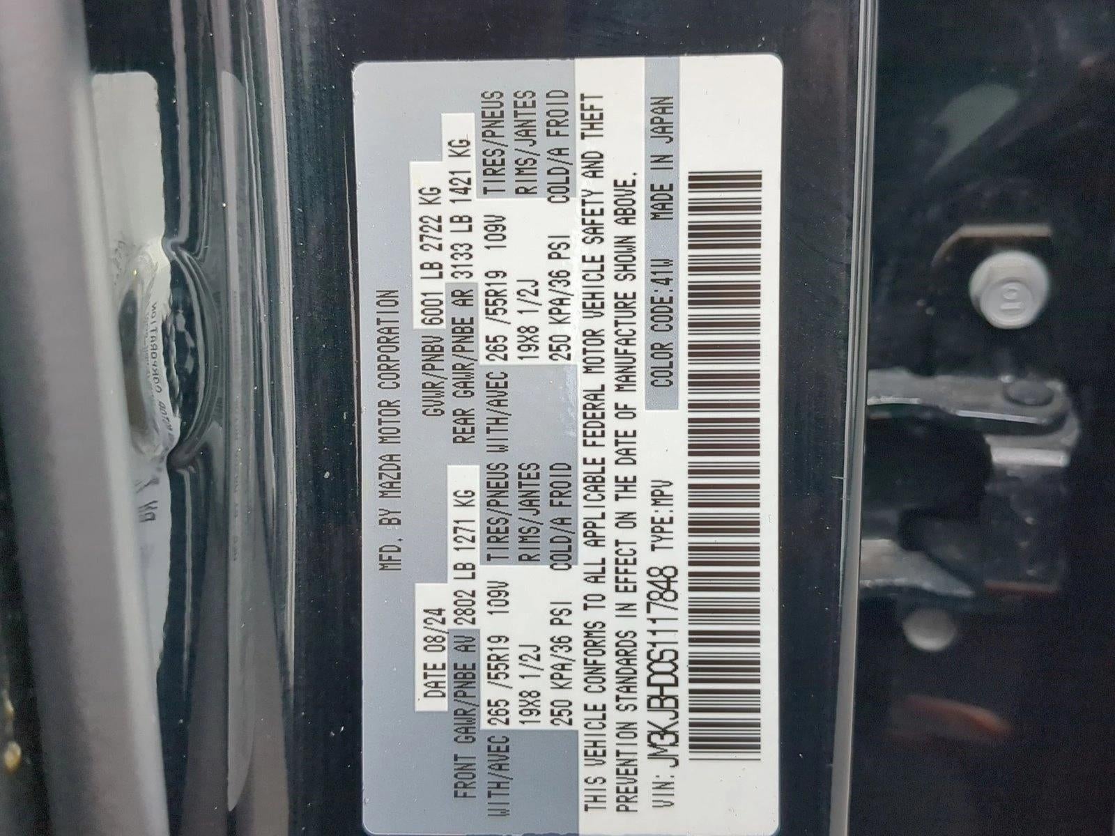 2025 Mazda Mazda CX-70 3.3 Turbo Preferred Package AWD