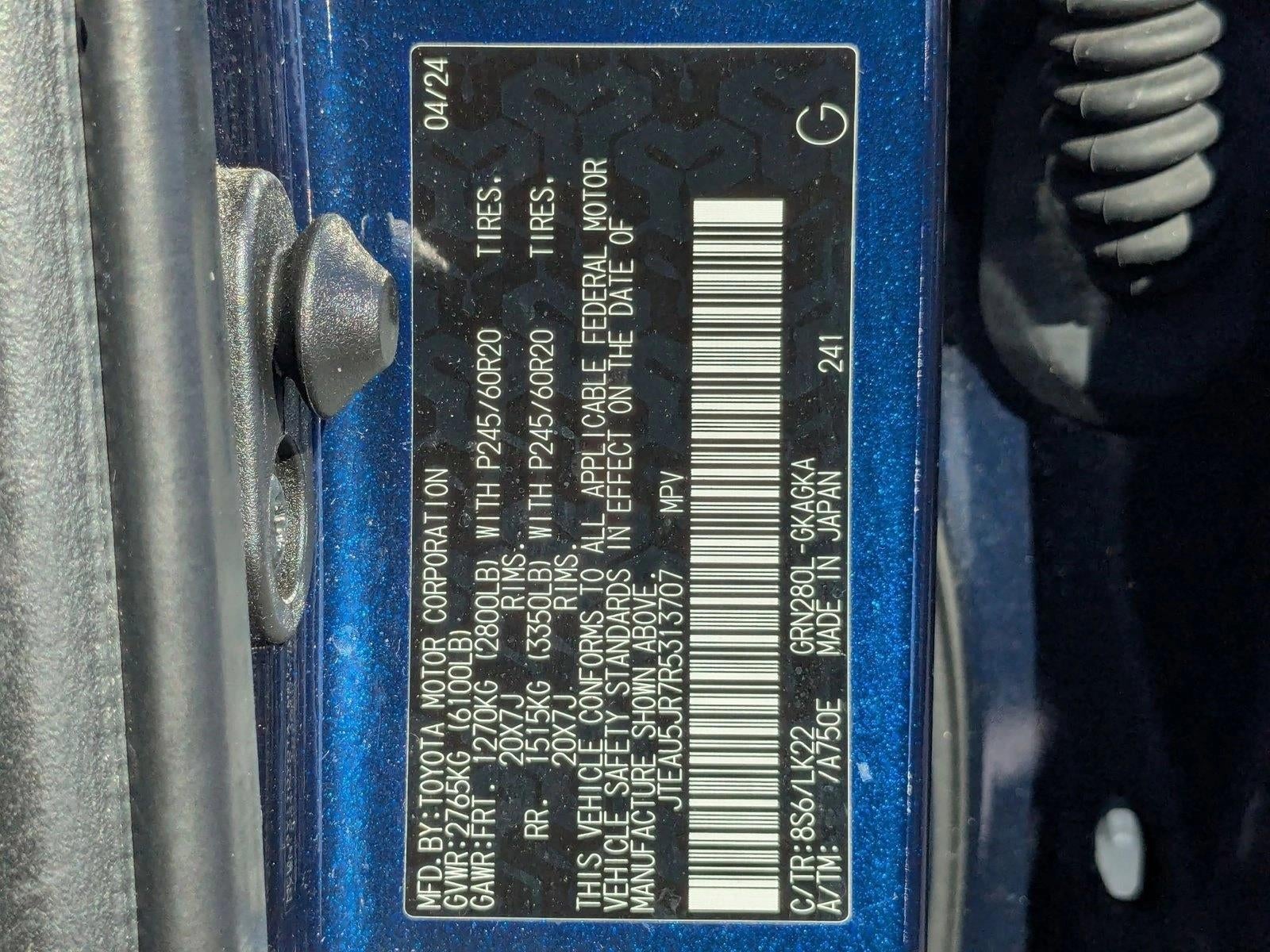 2024 Toyota 4Runner TRD Sport 2WD (Natl)