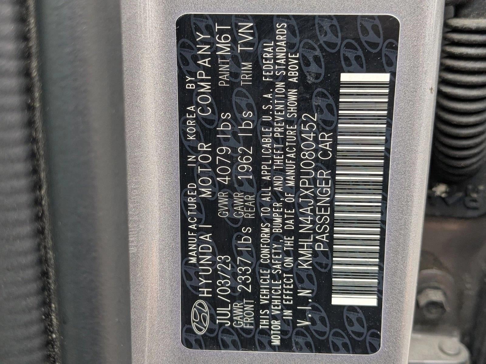 2023 Hyundai ELANTRA Hybrid Limited DCT