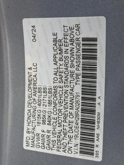 2024 Acura Integra CVT