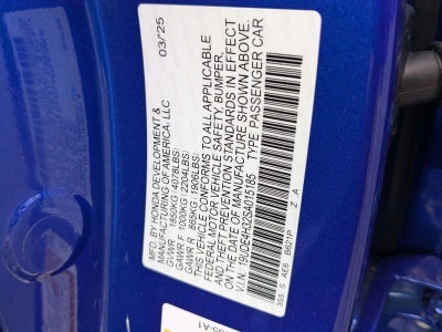 2025 Acura Integra CVT w/A-Spec Package