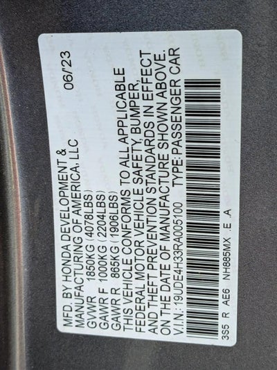 2024 Acura Integra CVT w/A-Spec Package