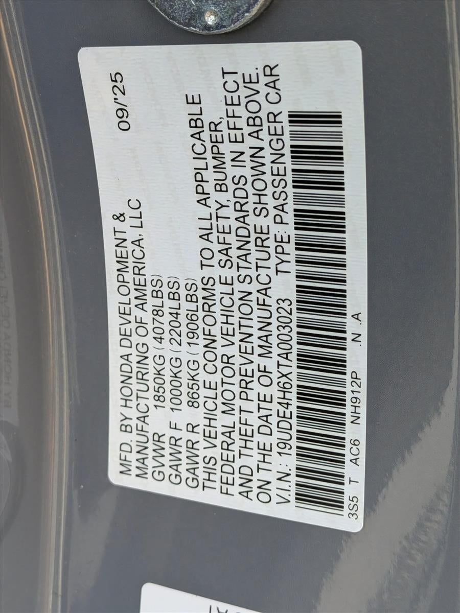 2026 Acura Integra CVT w/A-Spec Technology Package