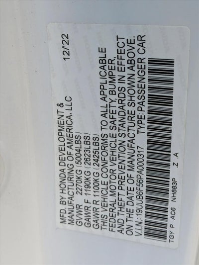 2023 Acura TLX SH-AWD w/A-Spec Package