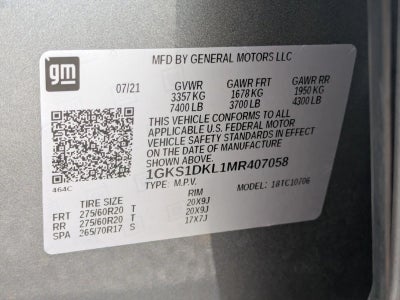 2021 GMC Yukon 2WD 4dr Denali