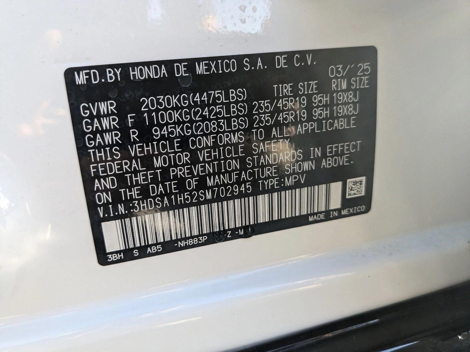 2025 Acura ADX FWD w/A-Spec Package