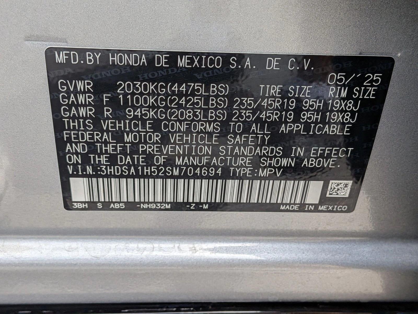 2025 Acura ADX FWD w/A-Spec Package