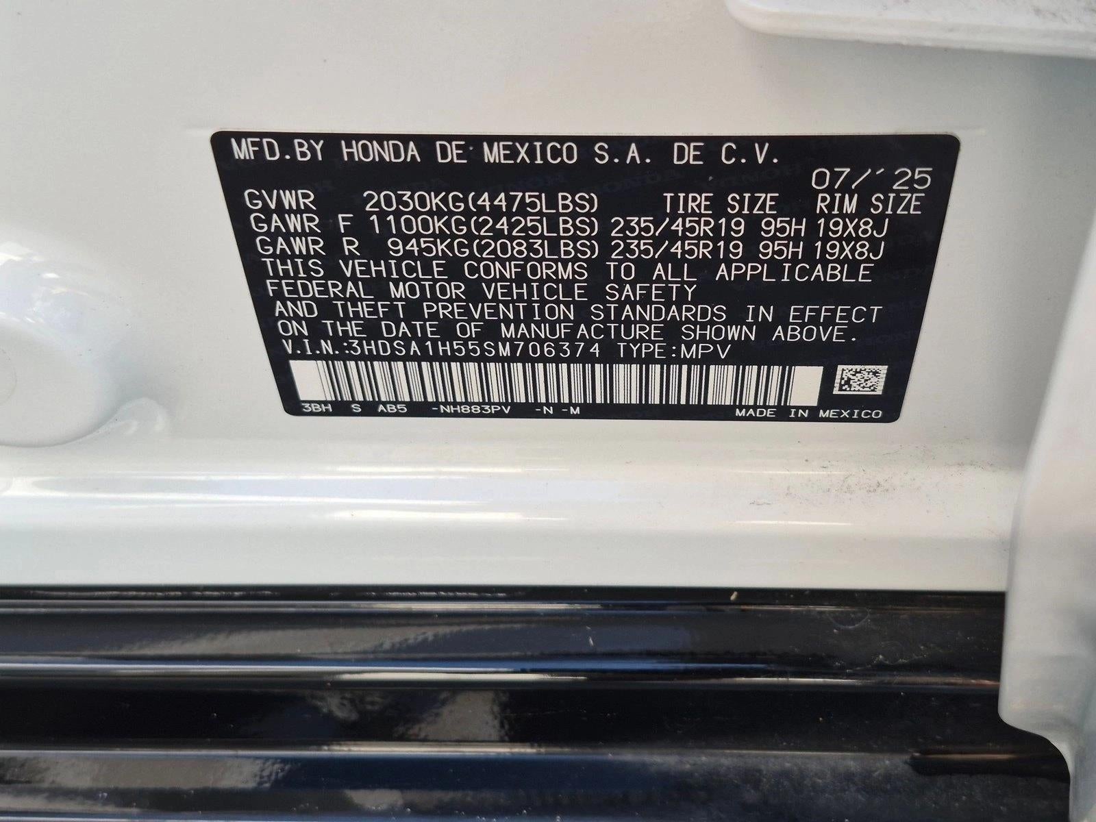 2025 Acura ADX FWD w/A-Spec Package