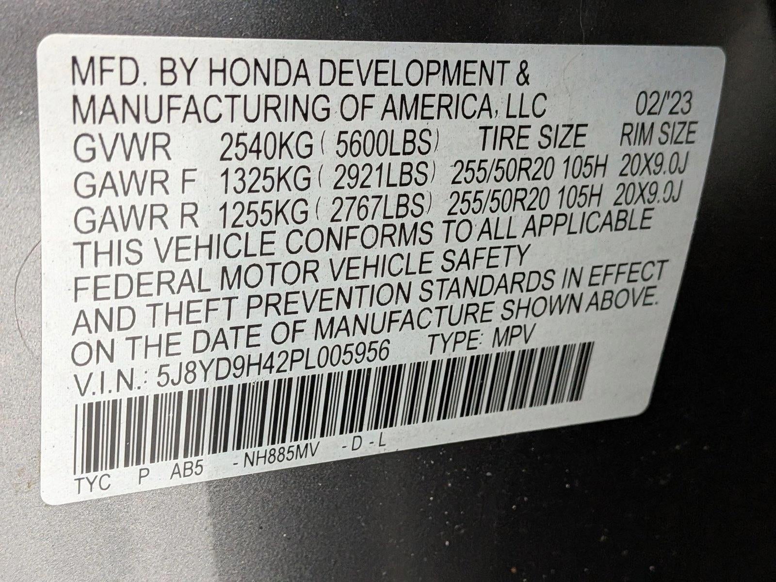 2023 Acura MDX FWD w/Technology Package