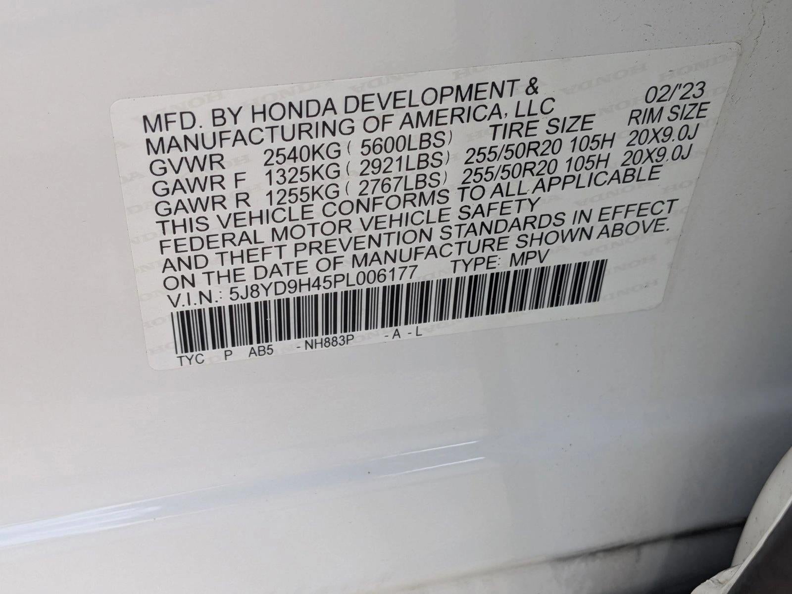 2023 Acura MDX FWD w/Technology Package