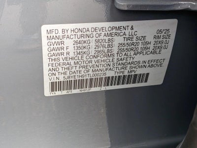 2026 Acura MDX SH-AWD w/A-Spec Advance Package