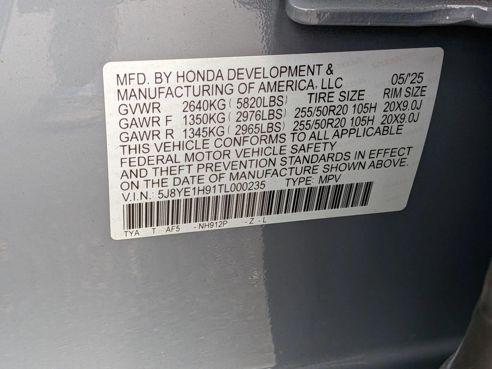 2026 Acura MDX SH-AWD w/A-Spec Advance Package