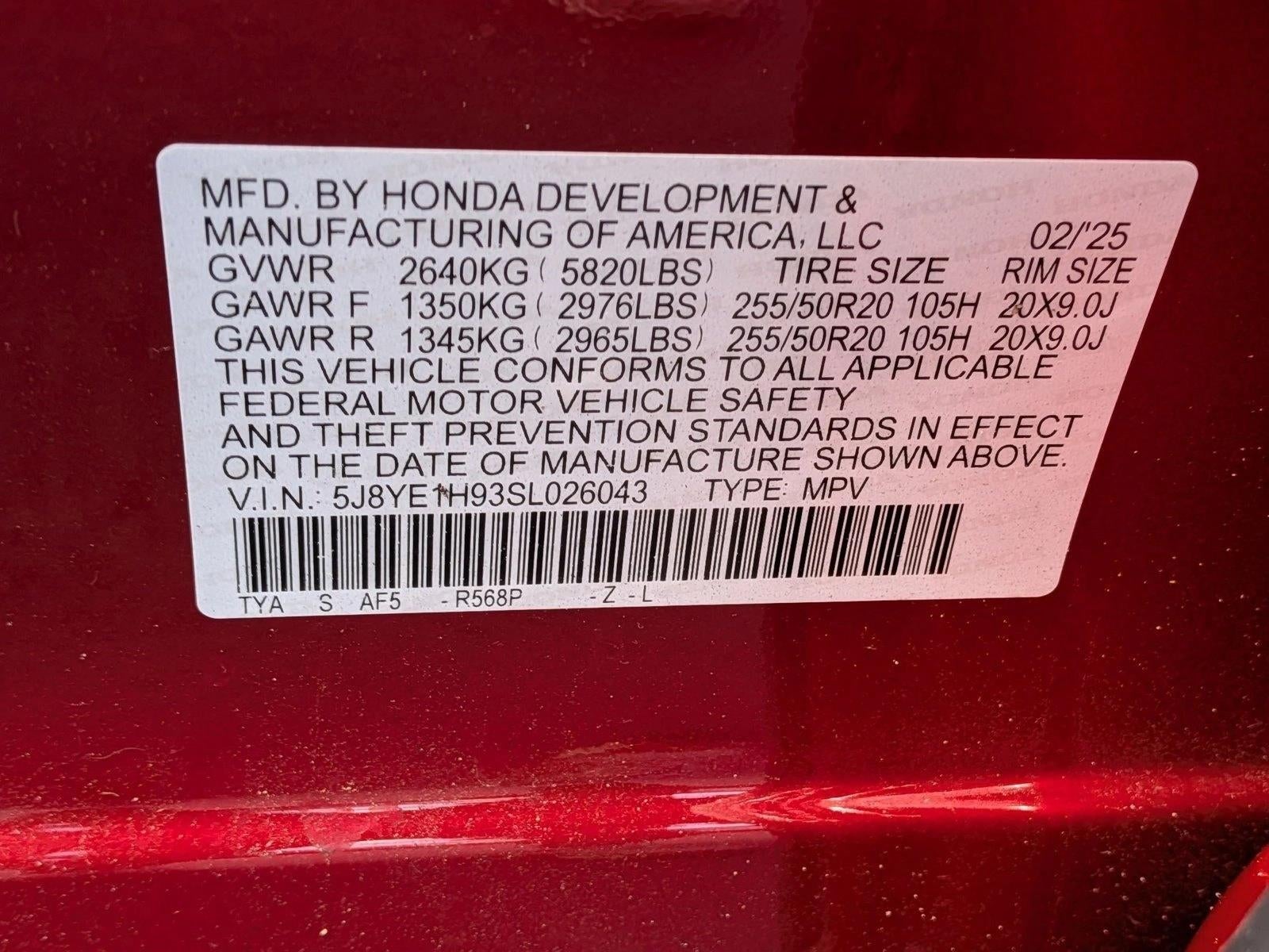 2025 Acura MDX SH-AWD w/A-Spec Advance Package