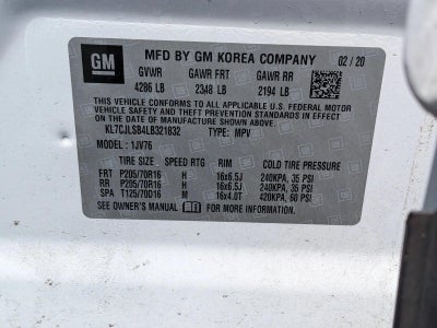 2020 Chevrolet Trax FWD LT