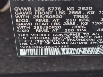 2024 Volkswagen Atlas Cross Sport 2.0T SEL R-Line 4MOTION