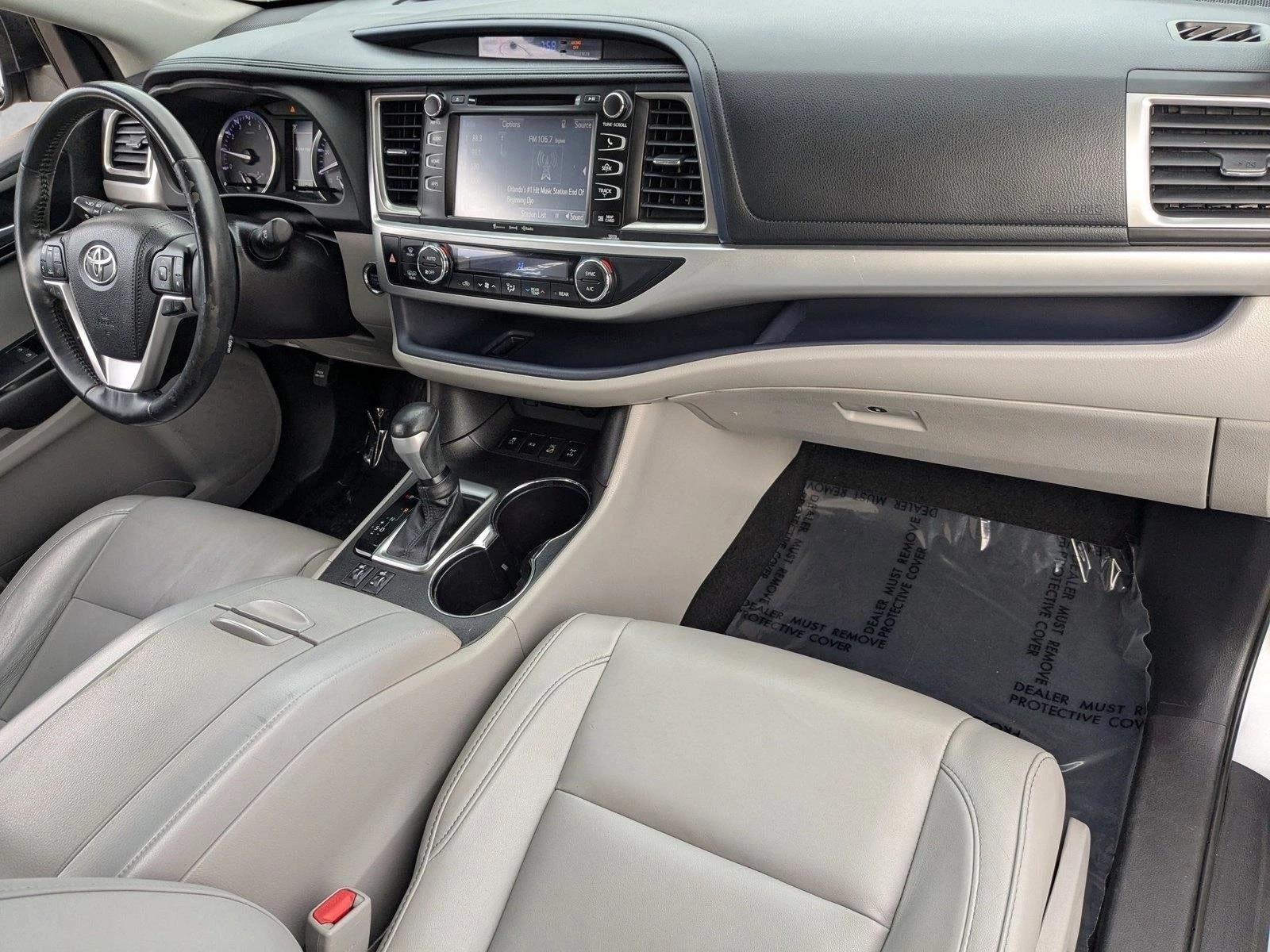 2018 Toyota Highlander XLE V6 AWD (Natl)