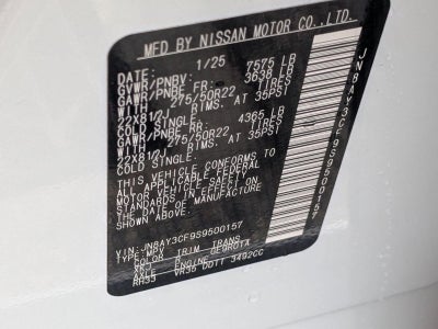 2025 Nissan Armada 4x2 Platinum Reserve