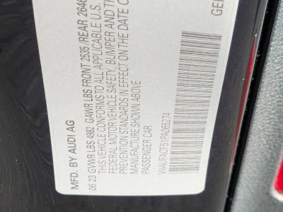 2023 Audi A5 Sportback S line Premium Plus 45 TFSI quattro