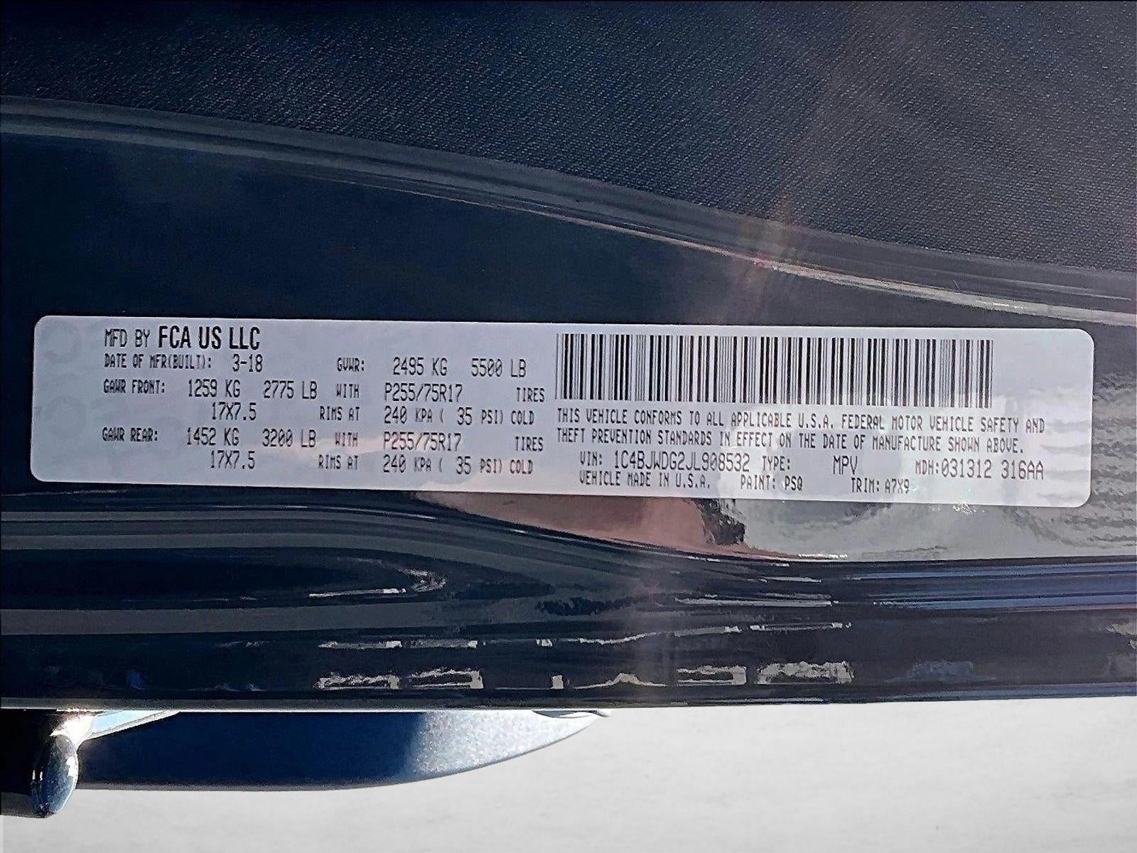 2018 Jeep Wrangler JK Unlimited Sport S 4x4